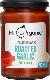 MR ORGANIC Italian Organic Roasted Garlic Pasta Sauce 350g