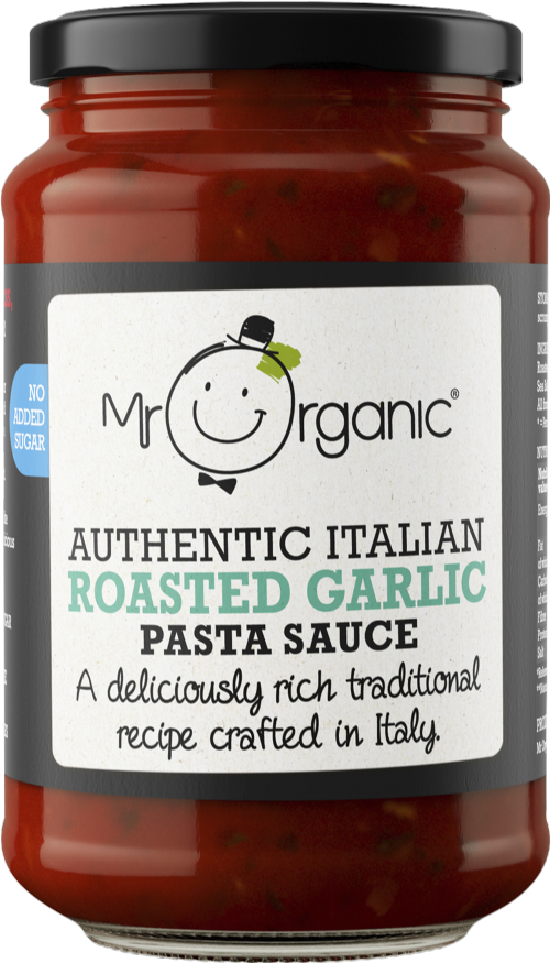 MR ORGANIC Authentic Italian Roasted Garlic Sauce 350g