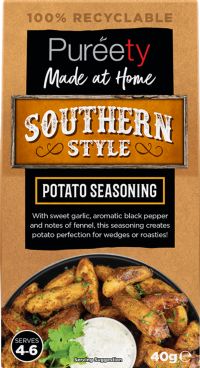 PUREETY Roast Potato Seasoning - Southern Style 40g (5060199671899)