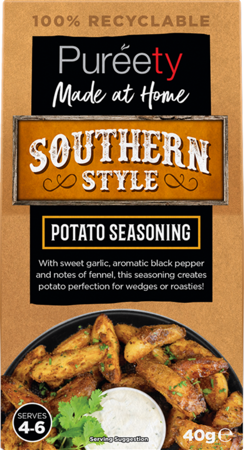 PUREETY Roast Potato Seasoning - Southern Style 40g