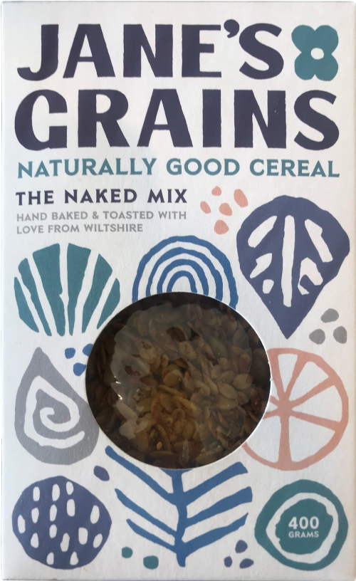 JANE'S GRAINS Naturally Good Cereal - The Naked Mix 400g