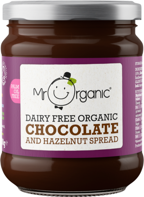 MR ORGANIC Dairy Free Chocolate & Hazelnut Spread 200g