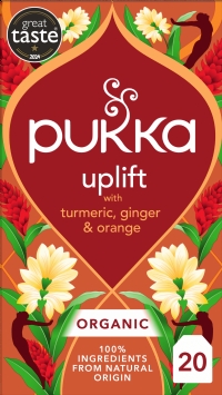 PUKKA 20 Turmeric, Ginger & Orange 36g