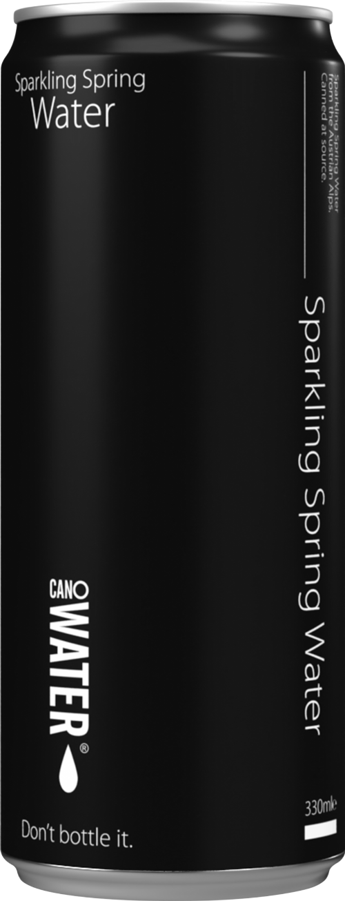 CAN O WATER Natural Spring Water - Sparkling 330ml