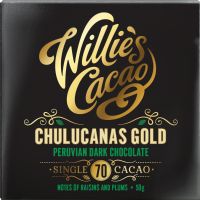 WILLIE'S CACAO Chulucanas Gold - Peruvian 70 Dark Chocolate 50g