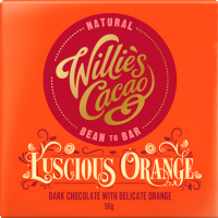 WILLIE'S CACAO Luscious Orange - Dark Chocolate 50g