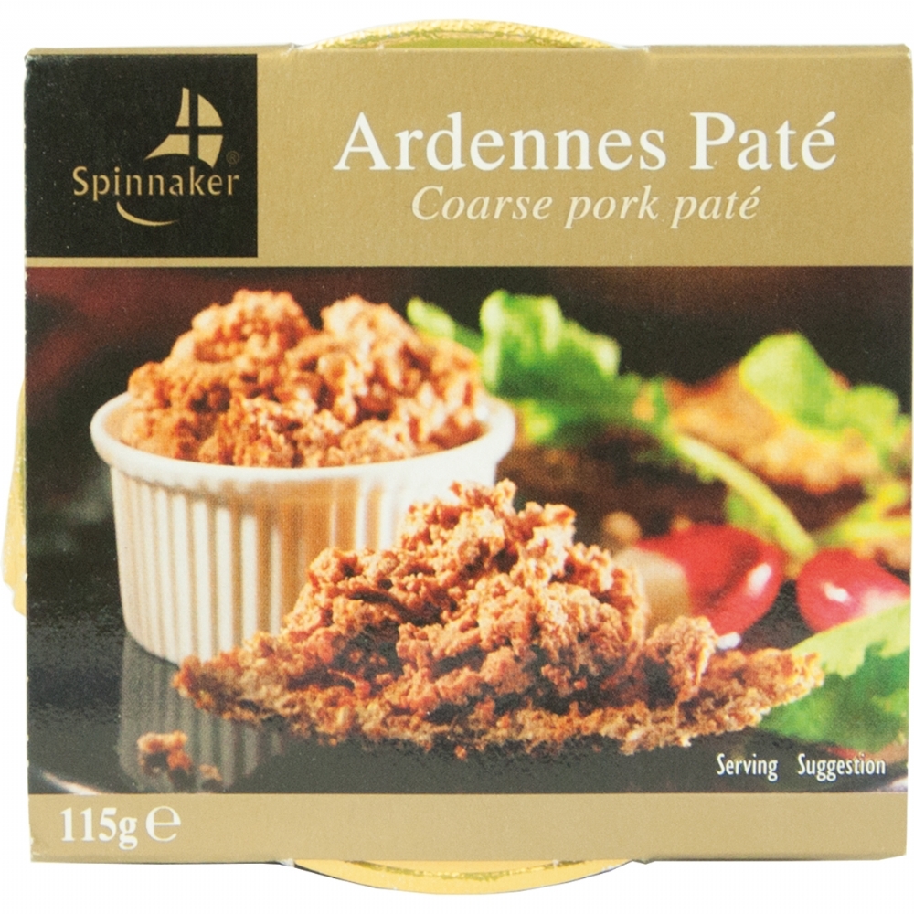 SPINNAKER Ardennes Pate 115g (5037124080064)