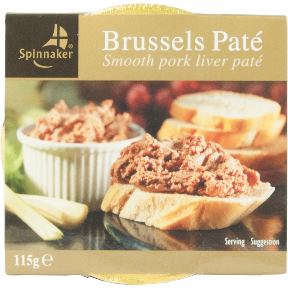 SPINNAKER Brussels Pate 115g (5037124080057)