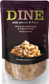 ATKINS & POTTS Wild Mushroom & Tarragon Pasta Sauce 350g