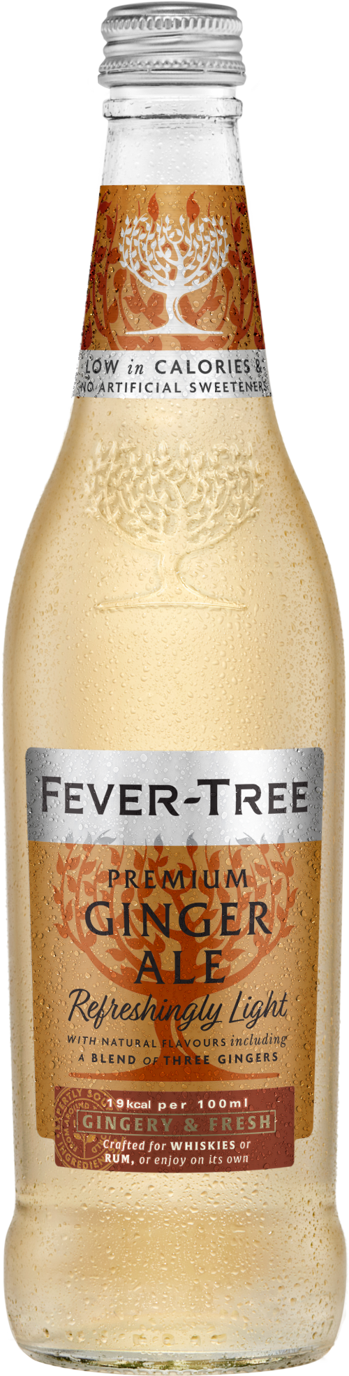 FEVER-TREE Refreshingly Light Ginger Ale 500ml