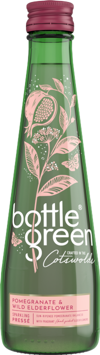 BOTTLEGREEN Pomegranate & Elderflower Pressé 275ml