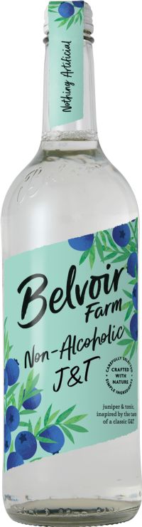 BELVOIR Alcohol-Free Gin & Tonic 75cl (5022019740116)
