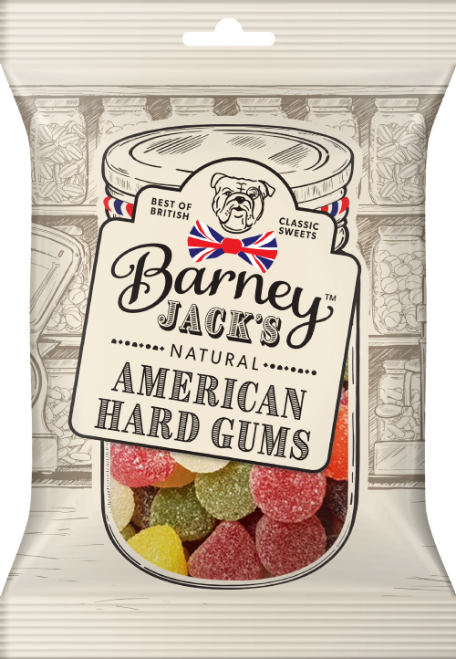 BARNEY JACK'S American Hard Gums 150g