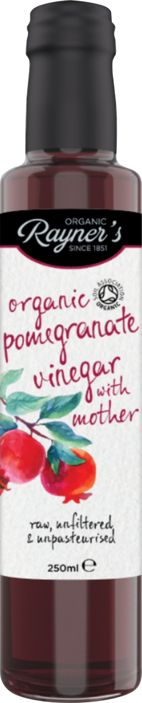RAYNER'S Organic Pomegranate Vinegar with Mother 250ml