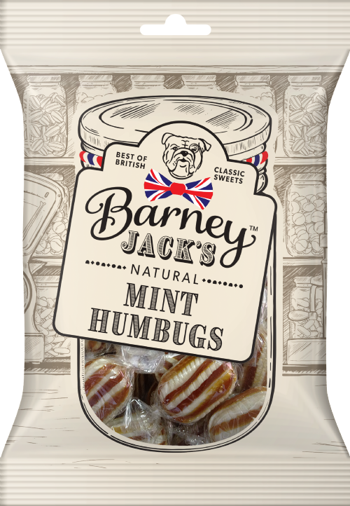 BARNEY JACK'S Mint Humbugs 150g