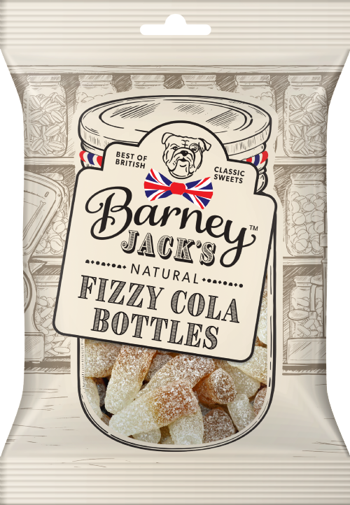 BARNEY JACK'S Fizzy Cola Bottles 150g