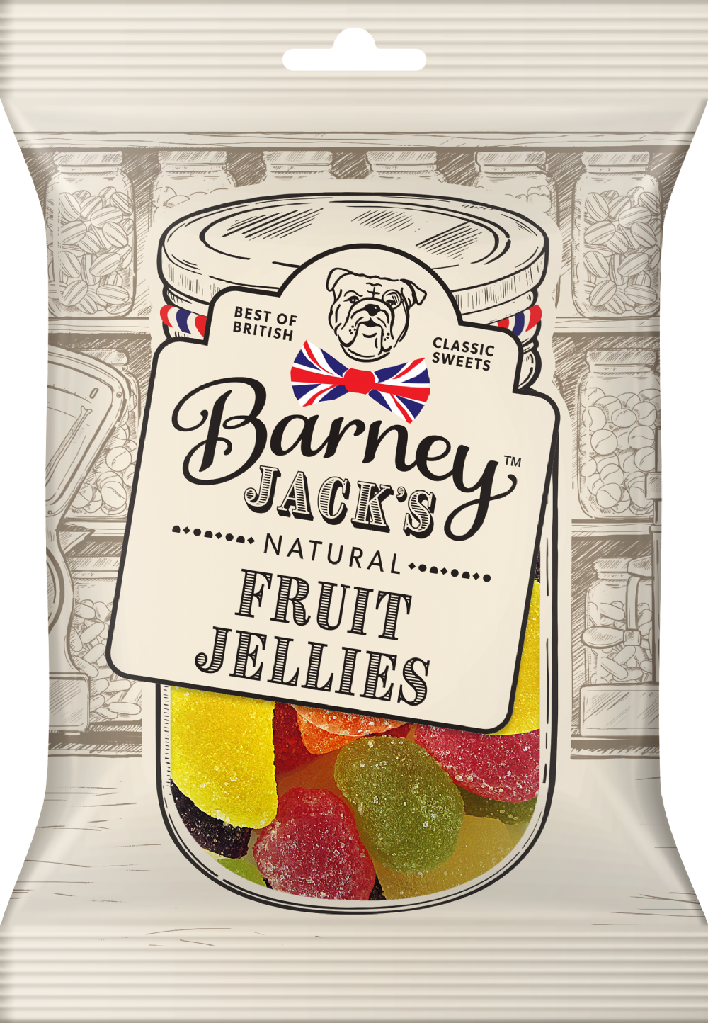 BARNEY JACK'S Fruit Jellies 150g