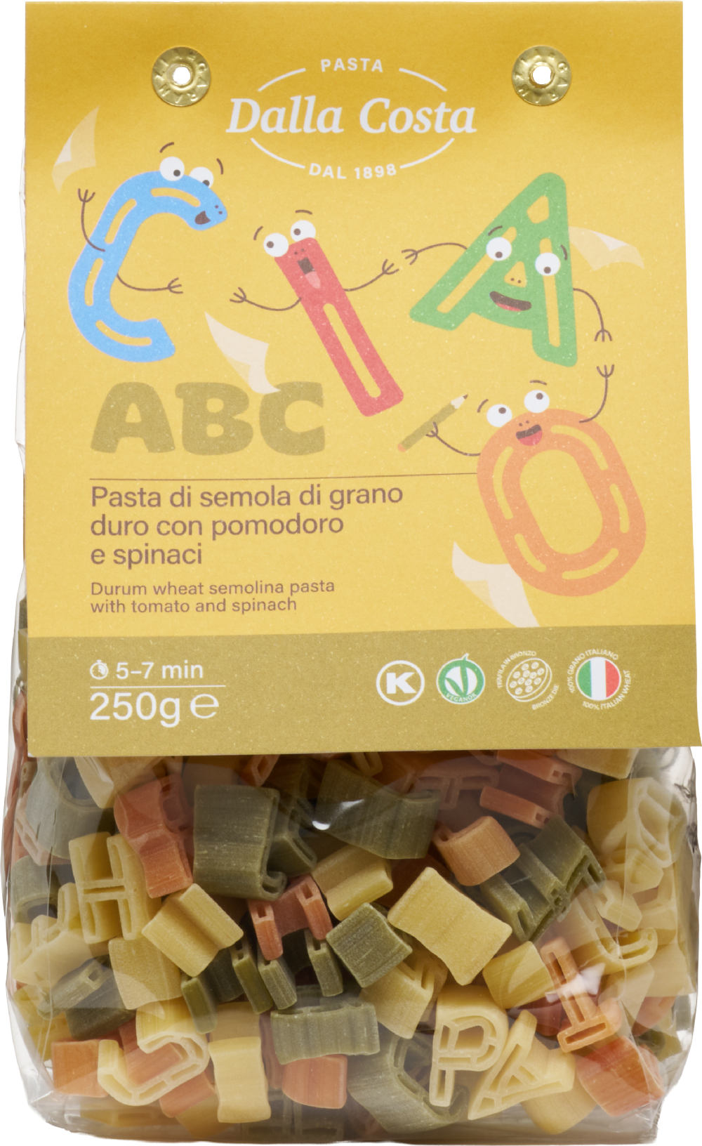 DALLA COSTA ABC Pasta 250g