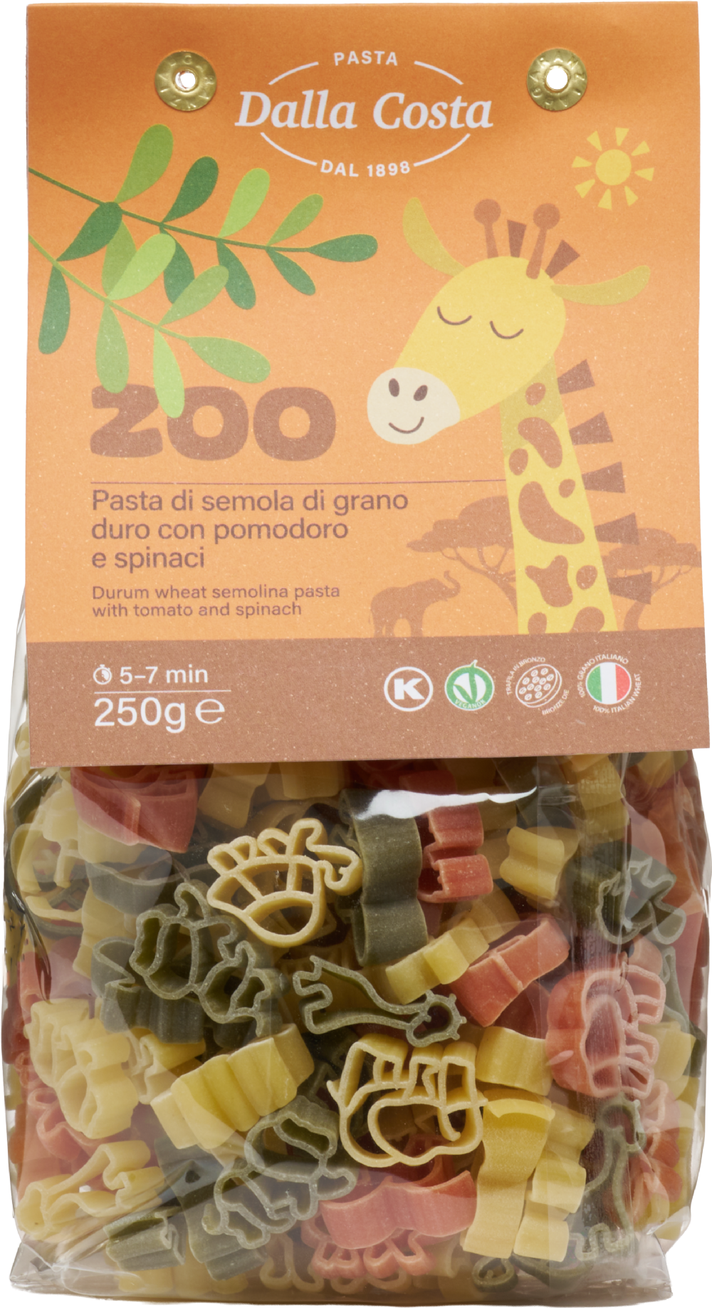 DALLA COSTA Zoo Pasta 250g