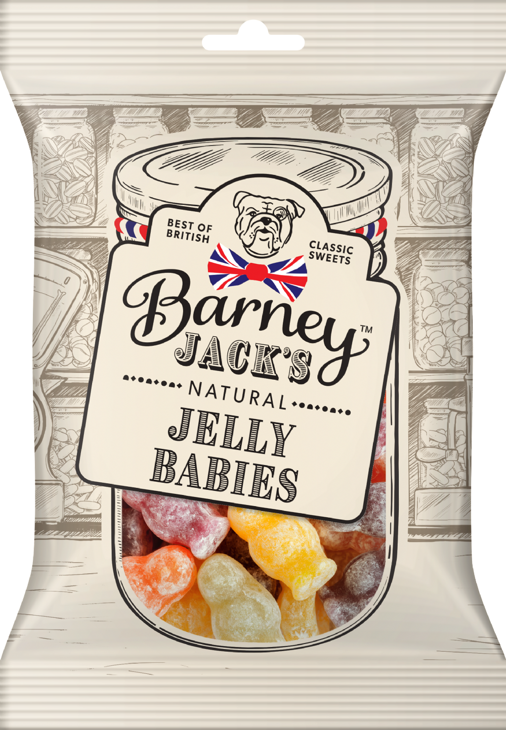 BARNEY JACK'S Jelly Babies 150g