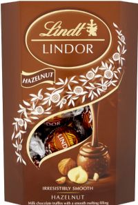 LINDT Lindor Hazelnut Cornet 200g