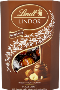 LINDT Lindor Hazelnut Cornet 200g