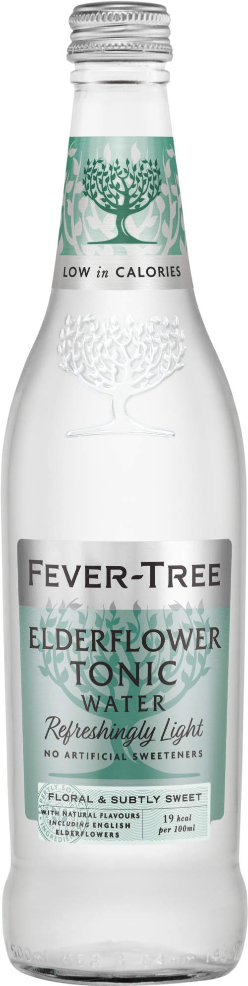 FEVER-TREE Refreshingly Light Elderflower Tonic Water 500ml