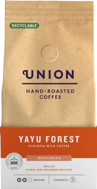 UNION COFFEE Hand-Roasted Coffee Yayu Forest - Wholebean 200g