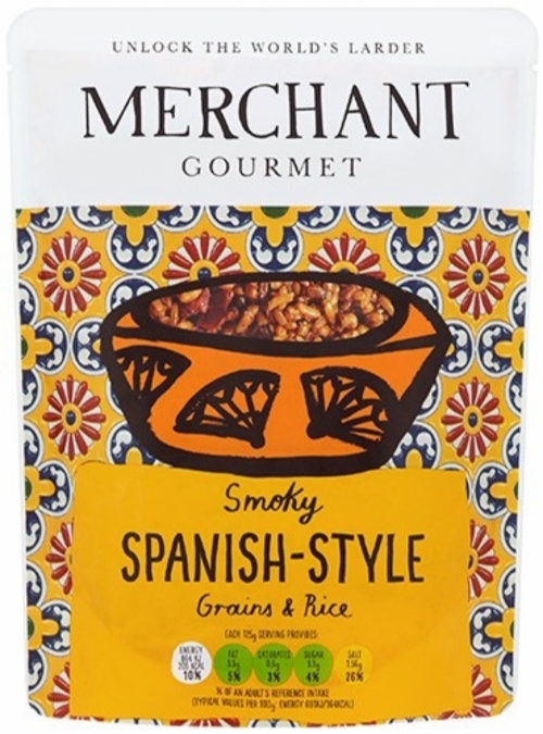 MERCHANT GOURMET Smoky Spanish-Style Grains & Rice 250g