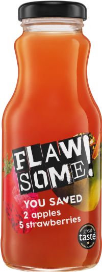 FLAWSOME! Apple & Strawberry Juice 250ml (5060524790004)