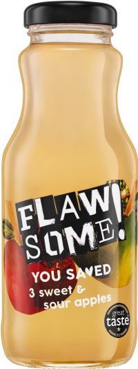 FLAWSOME! Sweet & Sour Apple Juice 250ml (5060524790035)