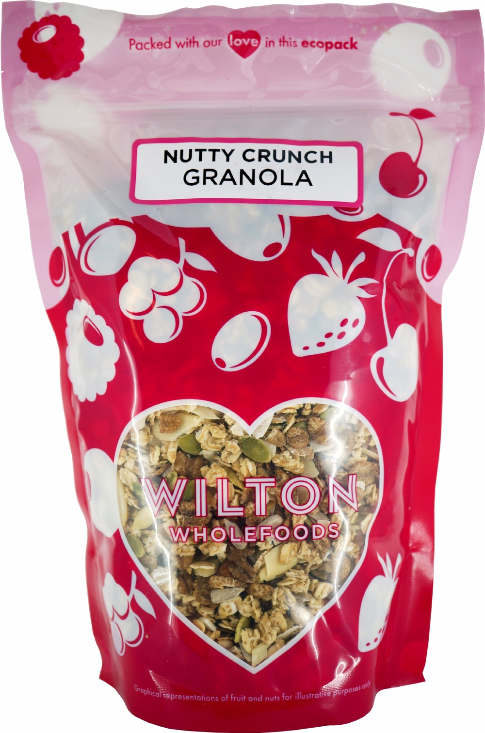 WILTON Nutty Crunch Granola 500g (5060011953547)