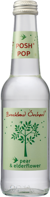 BRECKLAND ORCHARD Posh Pop - Pear & Elderflower 275ml