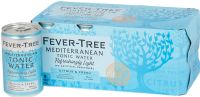 FEVER-TREE R Light Mediterranean Tonic Water - Cans(8x150ml) (5060108452137)
