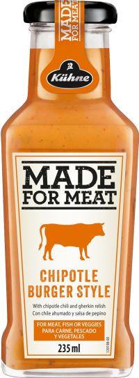 KUHNE Made for Meat - Chipotle Burger Style Sauce 235ml (4012200800317)