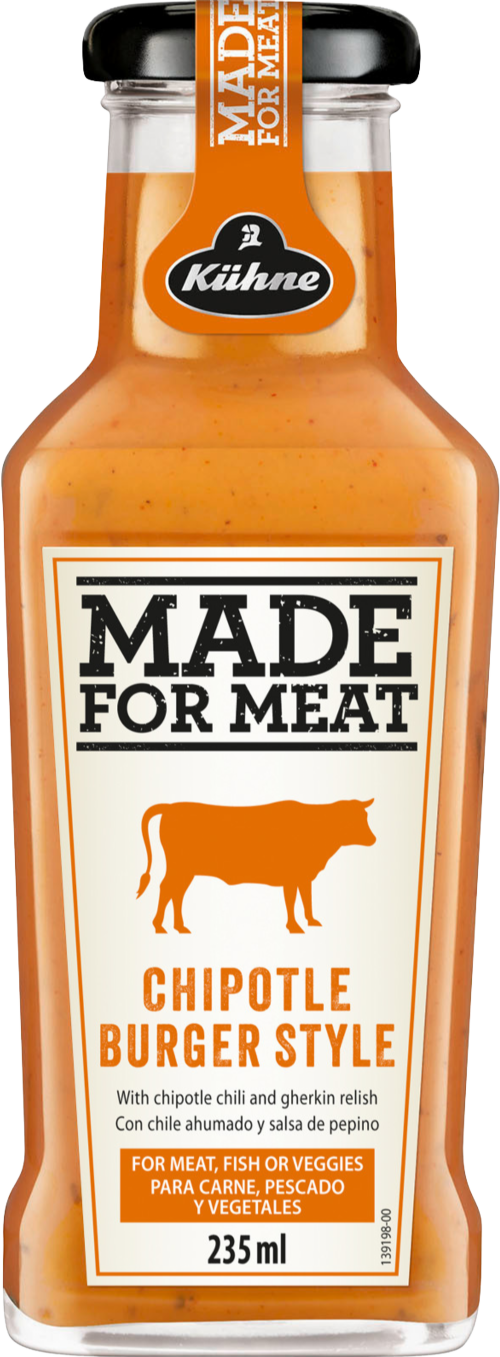 KUHNE Made for Meat - Chipotle Burger Style Sauce 235ml