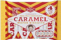 TUNNOCK'S Caramel Wafer 4 Pack (4x30g)