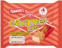 TUNNOCK'S Caramel Log 4 Pack (4x32g)