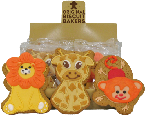 ORIGINAL BISCUIT BAKERS Gingerbread Safari - Asstd Animals