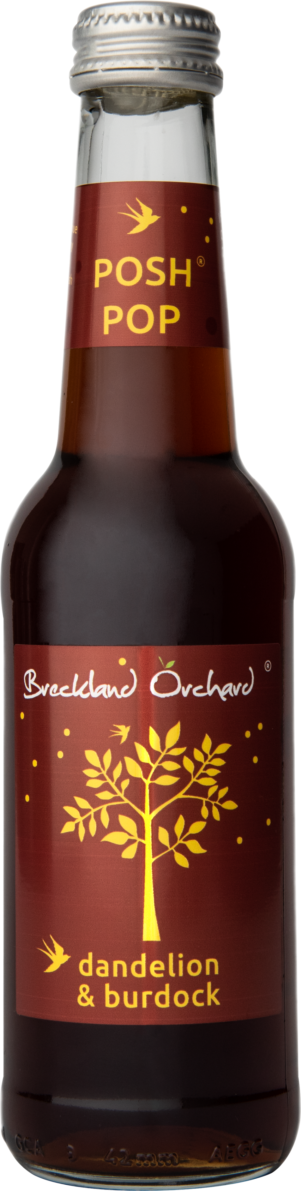 BRECKLAND ORCHARD Posh Pop - Dandelion & Burdock 275ml