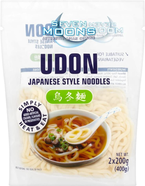 SEVEN MOONS Udon Japanese Style Noodles (2x200g)