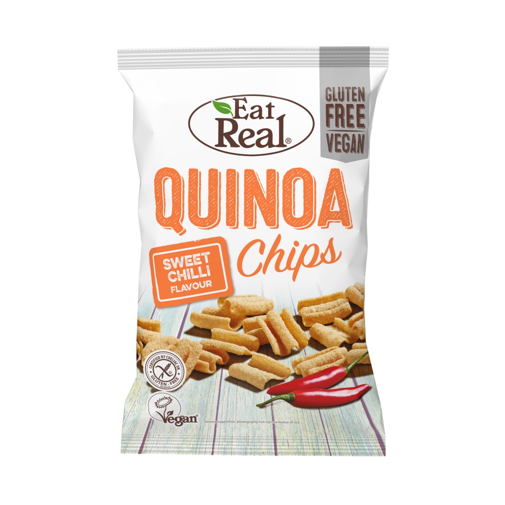 EAT REAL Quinoa Chips - Sweet Chilli 30g (5026489500485)