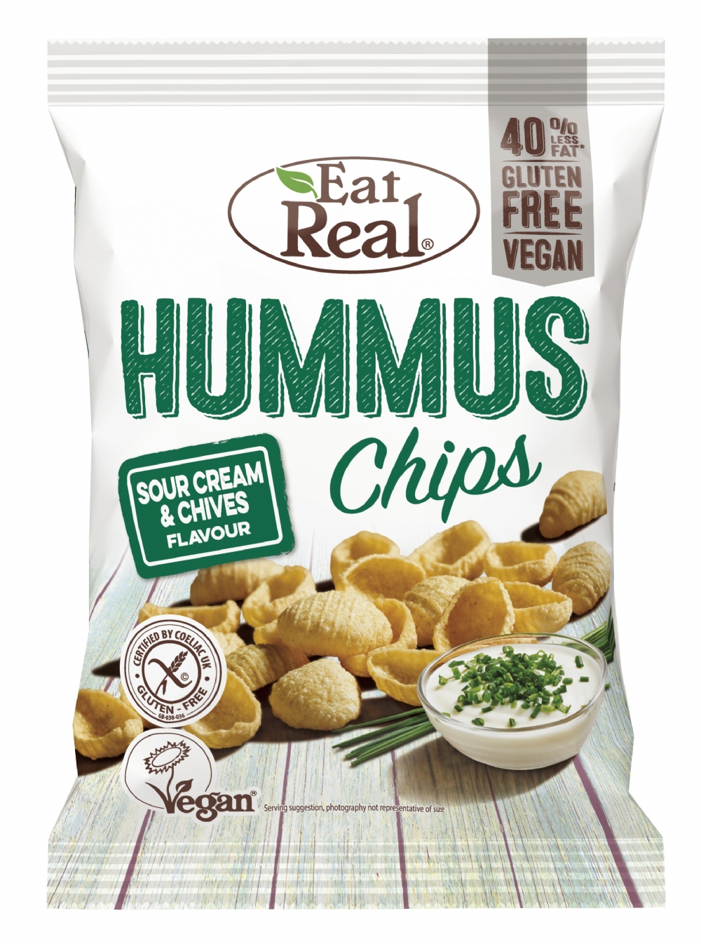 EAT REAL Hummus Chips - Sour Cream & Chive 45g (5026489500447)