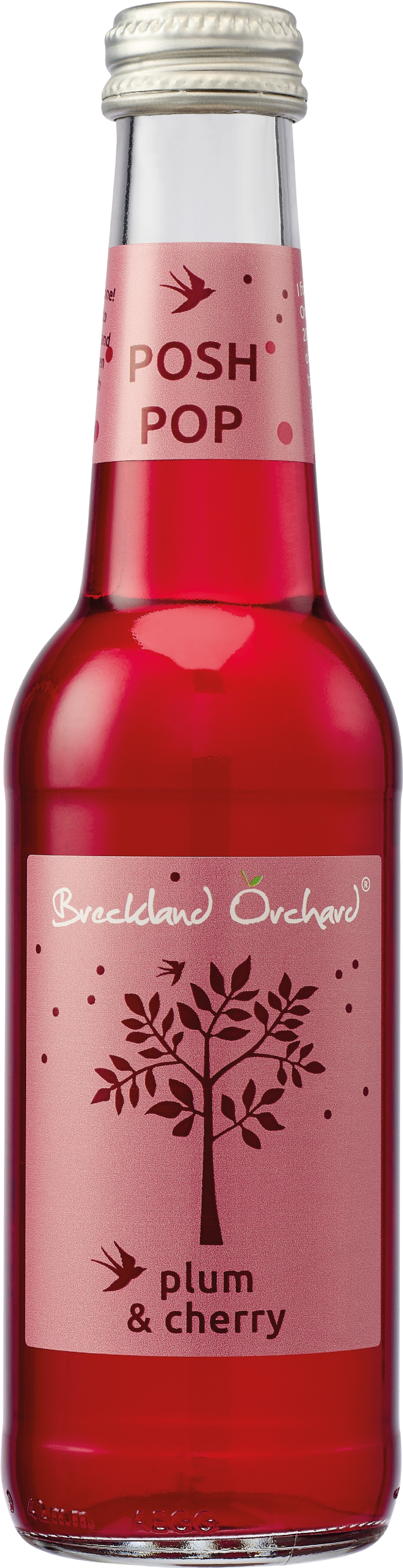 BRECKLAND ORCHARD Posh Pop - Plum & Cherry 275ml
