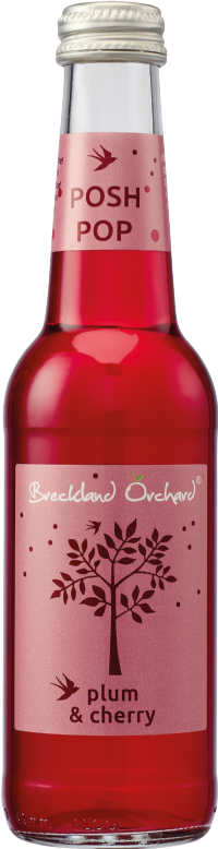 BRECKLAND ORCHARD Posh Pop - Plum & Cherry 275ml
