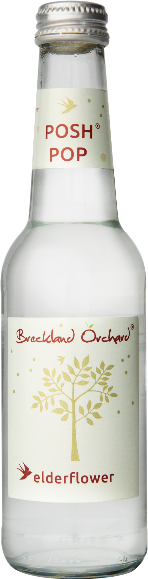 BRECKLAND ORCHARD Posh Pop - Elderflower 275ml