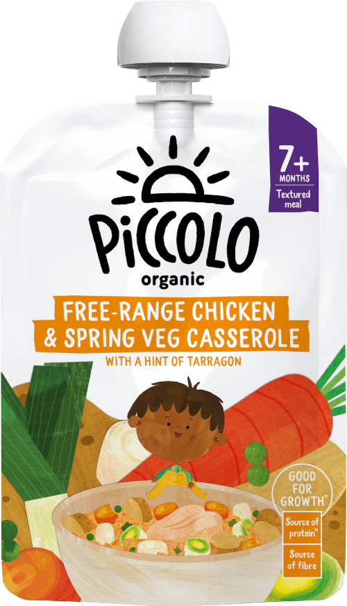 PICCOLO Org Free-Range Chicken & Spring Veg Casserole 130g