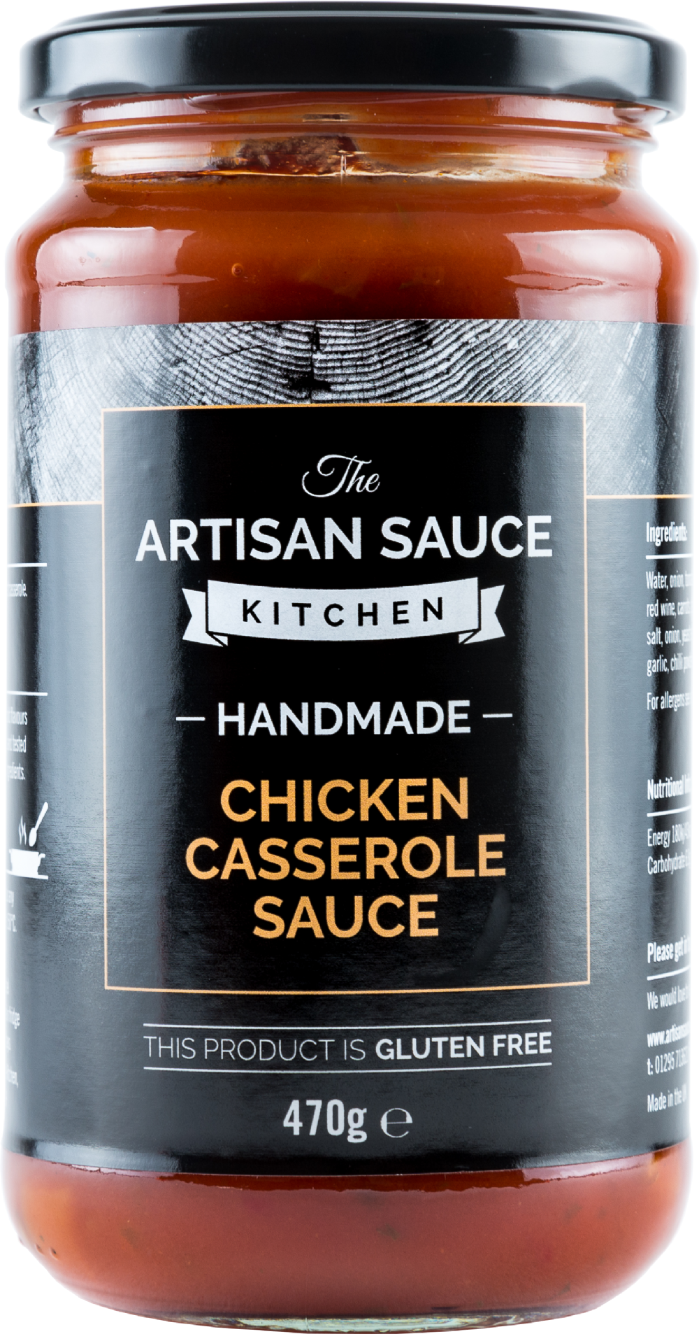 ARTISAN SAUCE KITCHEN Chicken Casserole Sauce 470g (5060019386194)