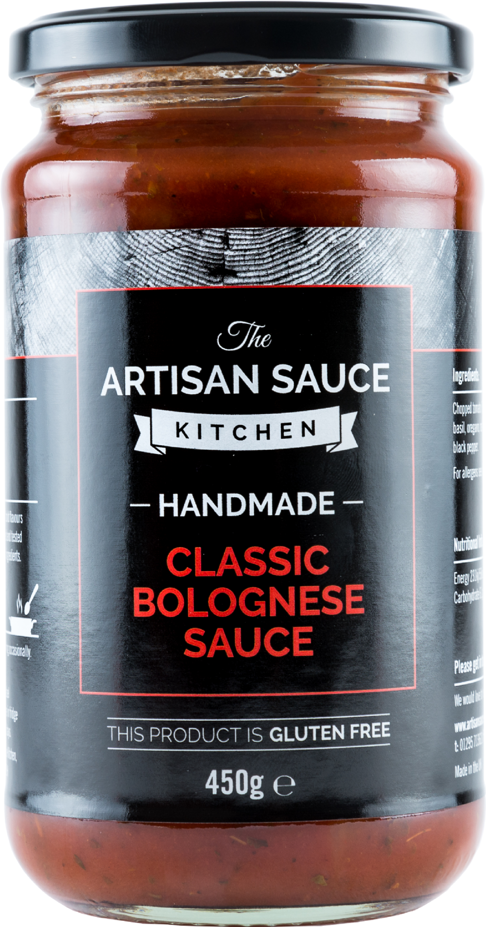 ARTISAN SAUCE KITCHEN Classic Bolognese Sauce 450g (5060019386156)