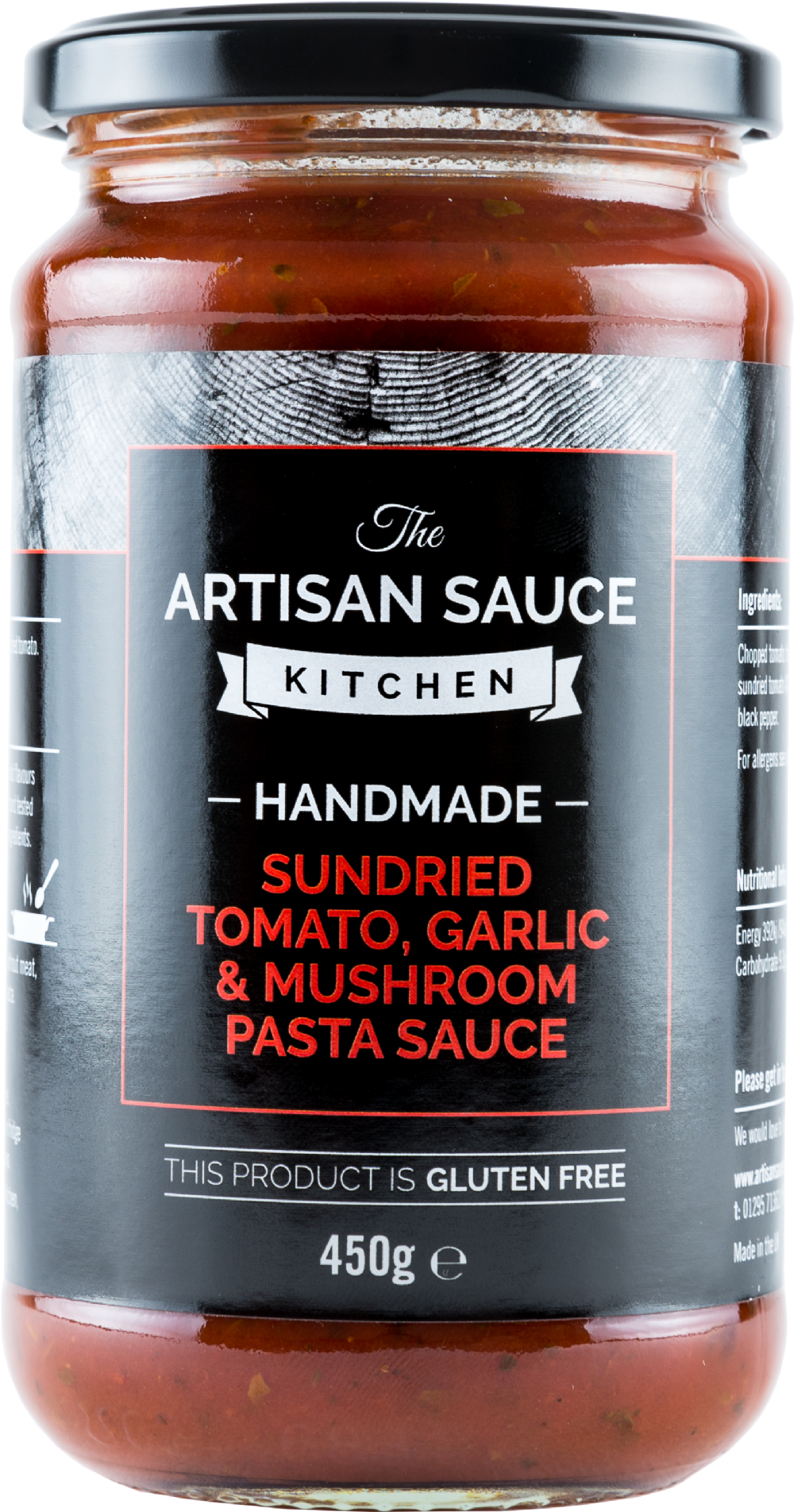 ARTISAN SAUCE KITCHEN S.D. Tom, Garlic & Mushroom Sauce 450g (5060019386163)